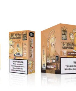 Bang King Smart screen 15000 puffs Disposable Vape 25mL (0% to 5% Nicotine) 650mAh,12 Flavors