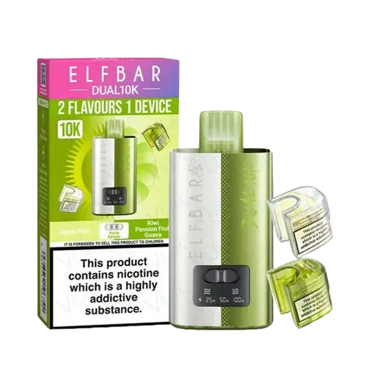 Elf Bar 10K Puff 10 000 Prefilled Pod Kit  2% Nicotine 850mAh battery 20 Flavors