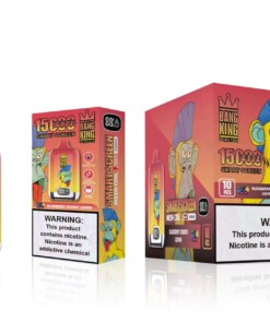 Bang King Smart screen 15000 puffs Disposable Vape 25mL (0% to 5% Nicotine) 650mAh,12 Flavors