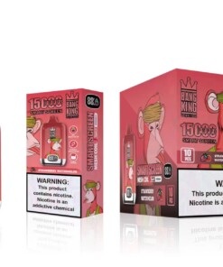 Bang King Smart screen 15000 puffs Disposable Vape 25mL (0% to 5% Nicotine) 650mAh,12 Flavors