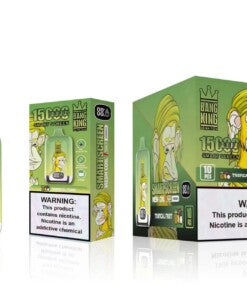 Bang King Smart screen 15000 puffs Disposable Vape 25mL (0% to 5% Nicotine) 650mAh,12 Flavors