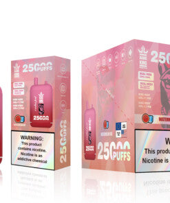 Bang King 25000 Puffs - 46mL Dual Tank (0% to 5% Nicotine) 650mAh Battery ,12 Flavors