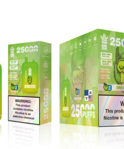 Bang King 25000 Puffs - 46mL Dual Tank (0% to 5% Nicotine) 650mAh Battery ,12 Flavors