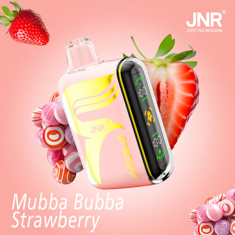 JNR Digital Box Capsule 15000-850mAh Battery, 20ml E-liquid, Multiple Nicotine 21 Flavors