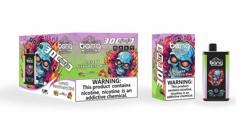 Bang 30000 Puffs PRO 30k puffs Disposable Vape(0% TO 5%Nicotine ) 30ML 850mah Rechargeable 16 Flavors