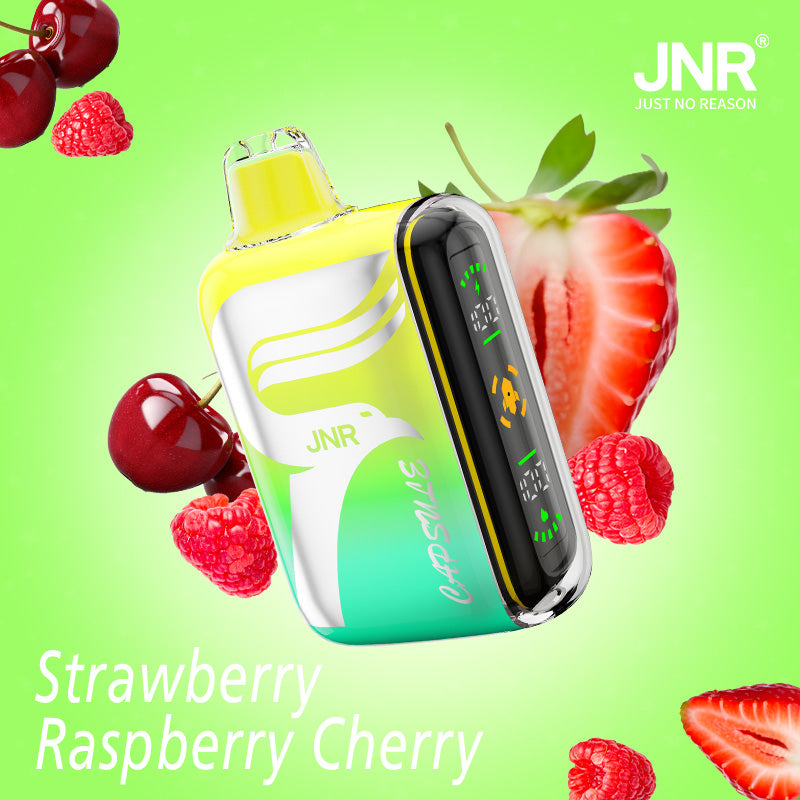 JNR Digital Box Capsule 15000-850mAh Battery, 20ml E-liquid, Multiple Nicotine 21 Flavors