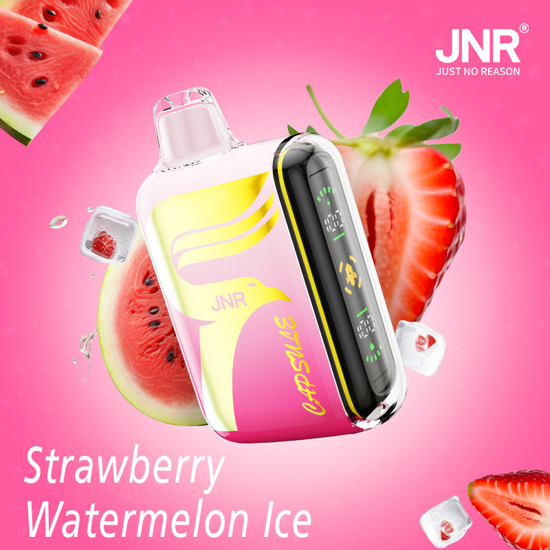 JNR Digital Box Capsule 15000-850mAh Battery, 20ml E-liquid, Multiple Nicotine 21 Flavors