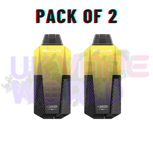 Banana ICE Elux CyberOver 6000 Puff 6K Pod Vape Kit