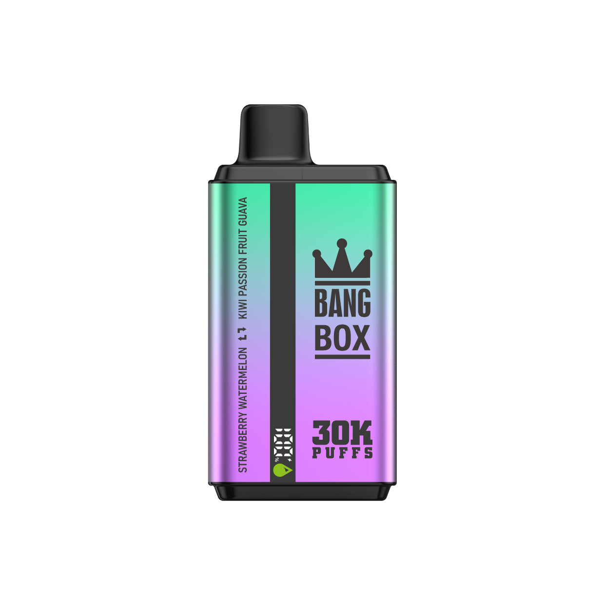 BANGBOX 30000 puffs dual flavors vape,LED Display capcity Batterya ,35ml 850MAH 12 Flavor