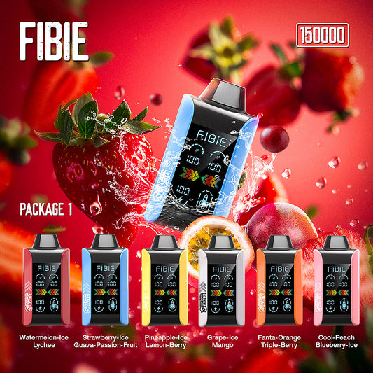 FIBIE 15000 Dual Flavors Disposable Vapor Wands (💘 In stock in Australia!