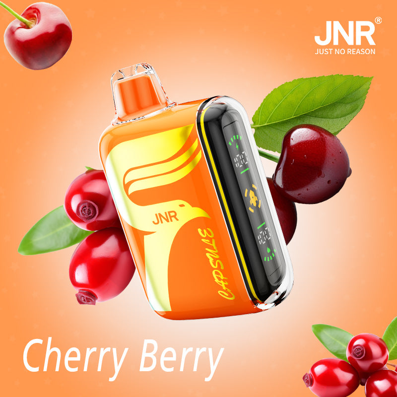 JNR Digital Box Capsule 15000-850mAh Battery, 20ml E-liquid, Multiple Nicotine 21 Flavors