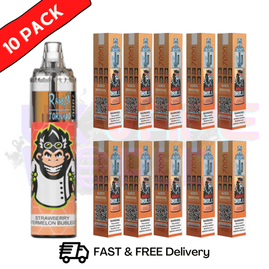 Rainbow ICE - Tornado 7000 Puff Bar R and M