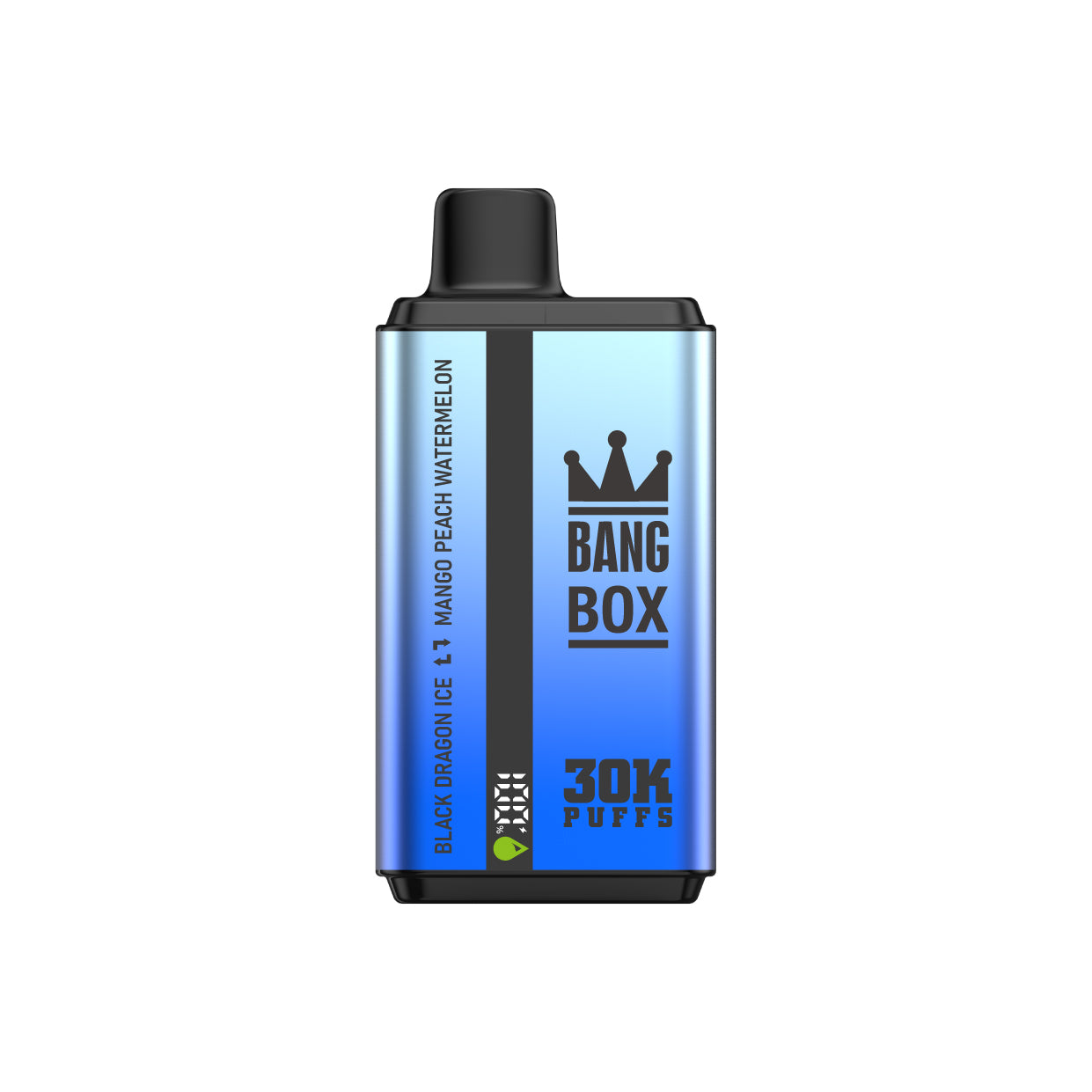BANGBOX 30000 puffs dual flavors vape,LED Display capcity Batterya ,35ml 850MAH 12 Flavor