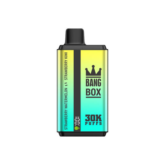 BANGBOX 30000 puffs dual flavors vape,LED Display capcity Batterya ,35ml 850MAH 12 Flavor