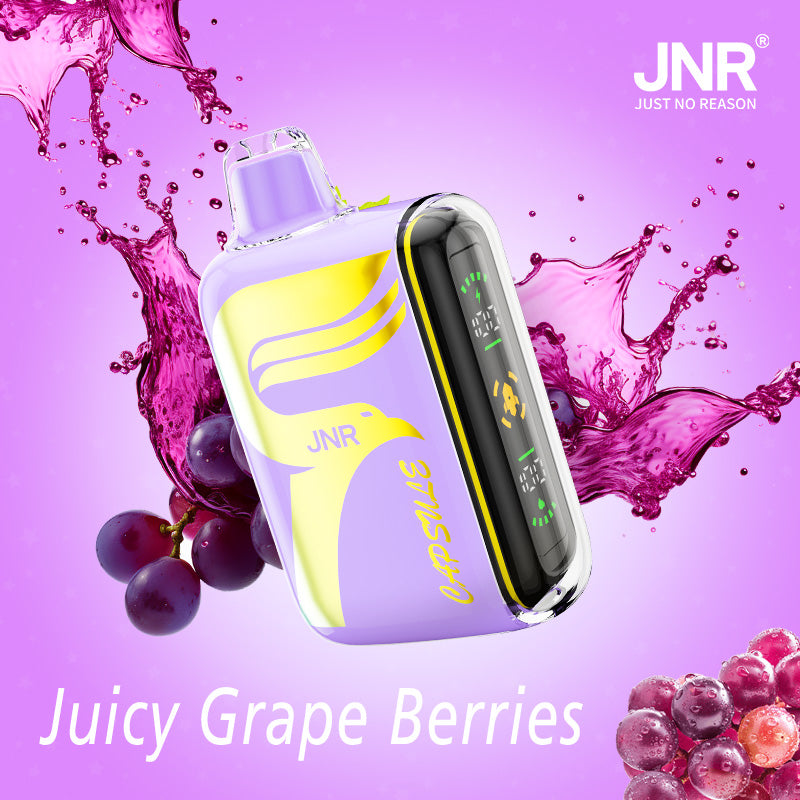 JNR Digital Box Capsule 15000-850mAh Battery, 20ml E-liquid, Multiple Nicotine 21 Flavors