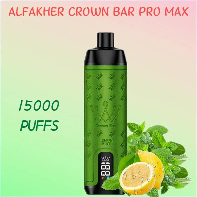 ALFAKHER CROWN BAR 15K PRO MAX Wholesale Vape popular Sale