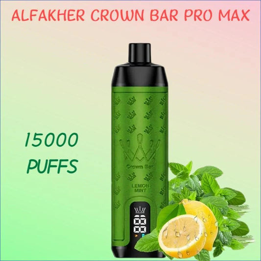 ALFAKHER CROWN BAR 15K PRO MAX Wholesale Vape popular Sale