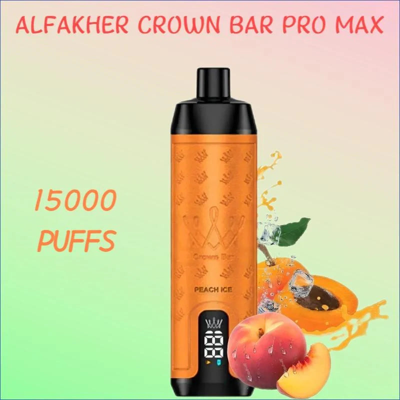 ALFAKHER CROWN BAR 15K PRO MAX Wholesale Vape popular Sale