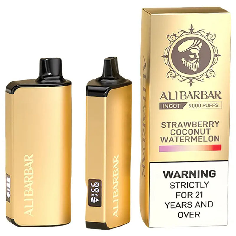 ALIBARBAR INGOT 9000 – 22ml 5% Nicotine Disposable Vape | 9K Puffs