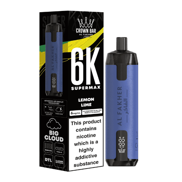 Al Fakher Supermax 6K Lemon Lime