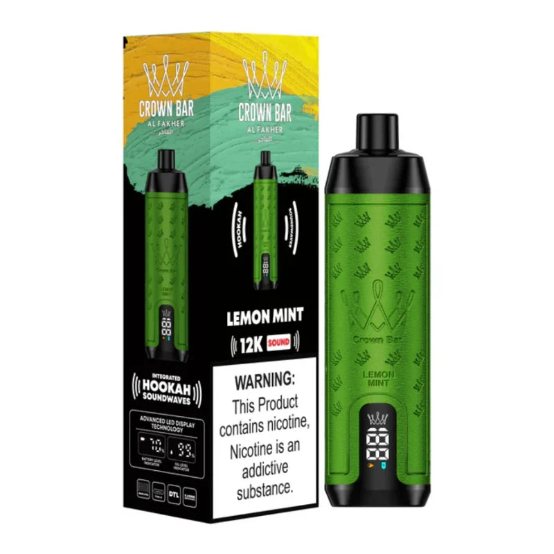 Al Fakher Crown Bar 12000 Puffs Disposable Vape