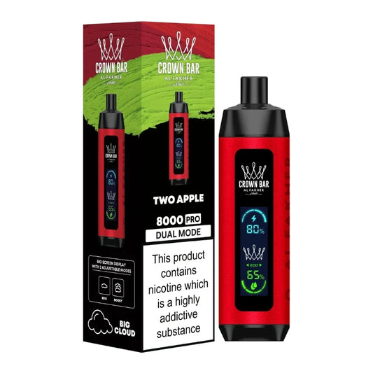 Al Fakher Crown Bar Pro 8000 Puffs Disposable Vape