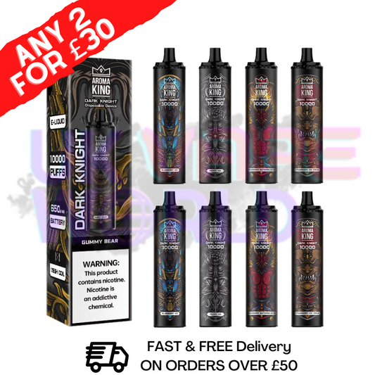 Aroma King Tornado 10,000 Puff 10K Bar R and M Vape Pen Kit