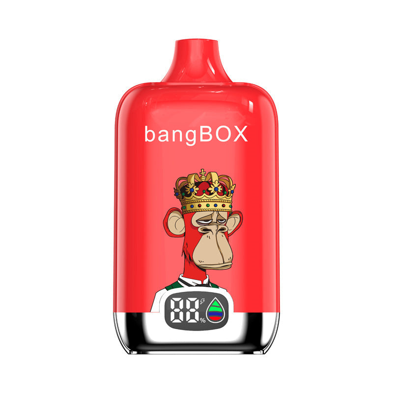 Bang King 15000 Puffs Vape - Smart Screen, 25ML, 650mah 10 Flavors (0%-5%)