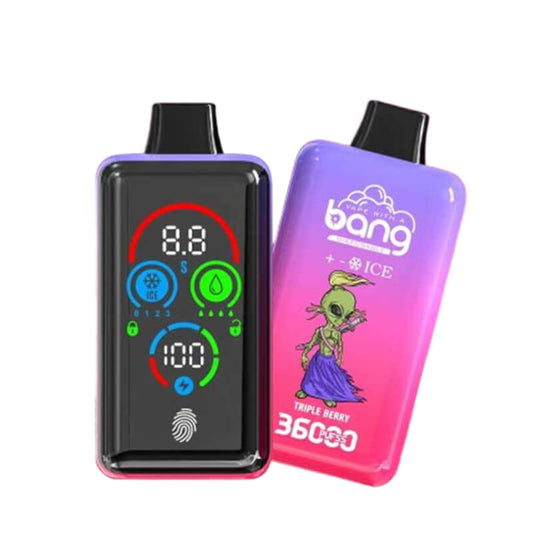 Bang ICE 36000 Puffs Disposable Vape(0%-5% Nicotine) - 36ml E-Liquid, 850mAh Battery