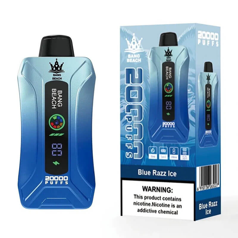 Bang Beach 20000 Puffs Vape - 35ml 650mAh E-liquid, 0%-5% Nicotine, 12 Flavors