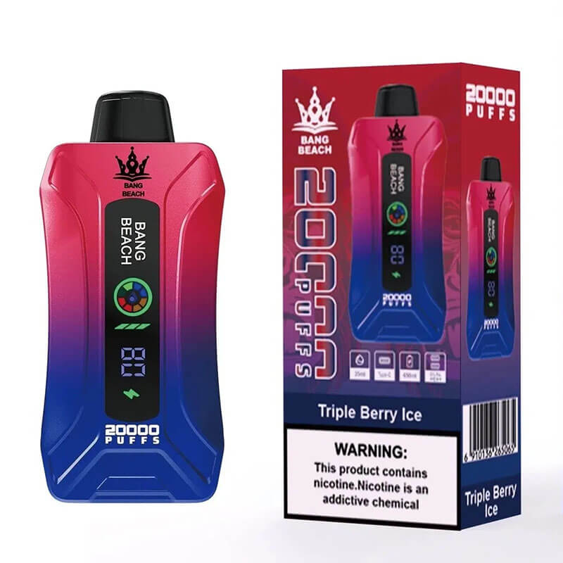 Bang Beach 20000 Puffs Vape - 35ml 650mAh E-liquid, 0%-5% Nicotine, 12 Flavors