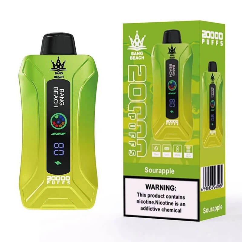 Bang Beach 20000 Puffs Vape - 35ml 650mAh E-liquid, 0%-5% Nicotine, 12 Flavors