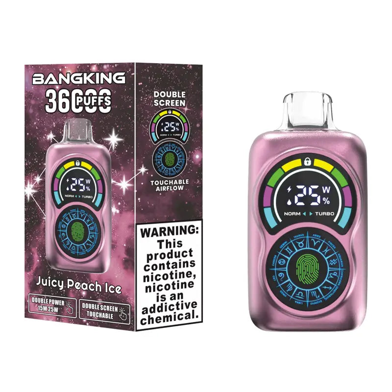 Bang King 36000 Puffs Disposable Vape - 30ml E-Liquid, 650mAh Battery 12 Flavors