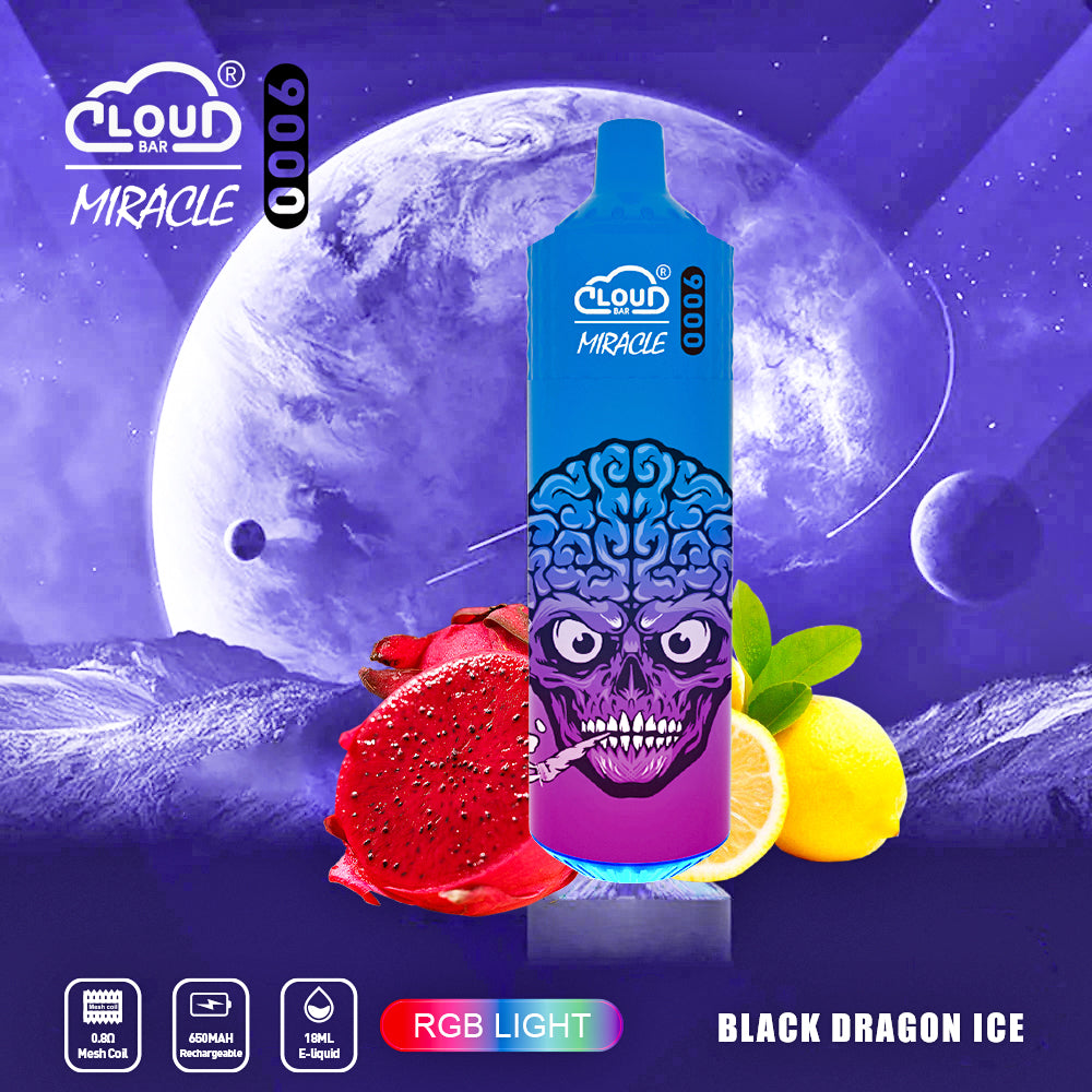 Cloud Multi Flavor 9000 Puffs 650mAh Mesh Coil 18ML 5% Rechargeable E Cigarettes Vapor Electronic Vapes Pen 18ml for Cigarettes Lovers