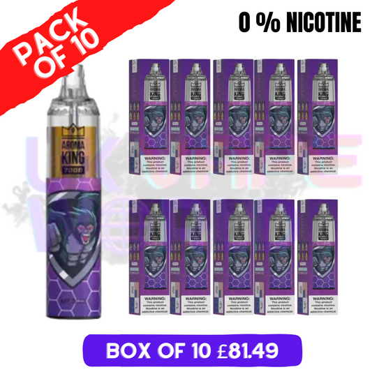 Blue Razz Lemonade - RandM Tornado 7000 Puff (0MG) Pack Of 10