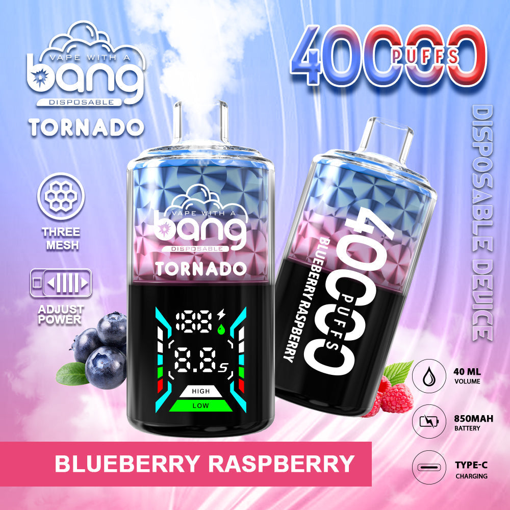Bang 40000 Puffs 40K Pro Puffs Smart Full Screen Description Disposable Vape Pen E Cigarette 30ml 850mAh Prefilled