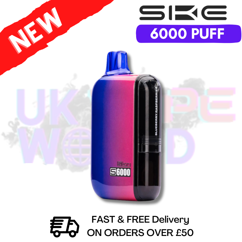 Blueberry Raspberries SKE SIKARY 6000 PUFF 6K Disposable Kit