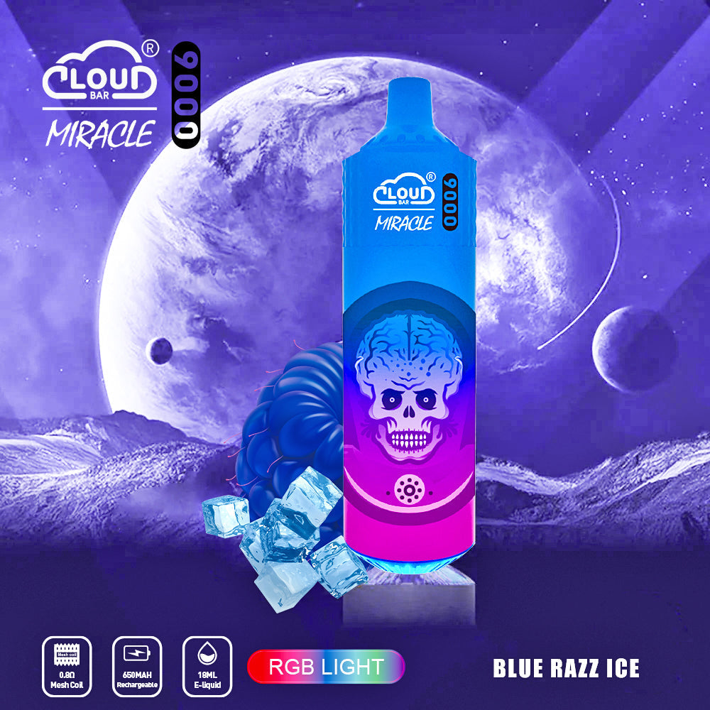 Cloud Multi Flavor 9000 Puffs 5% Rechargeable Cigarettes Vapor Electronic Vapes Pen 18ml for Cigarettes Lovers