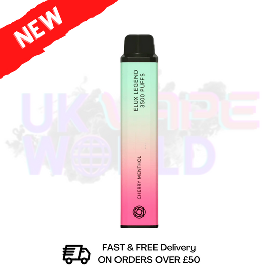 Elux Legend (NEW) 3500 Puff Cherry Menthol Bar