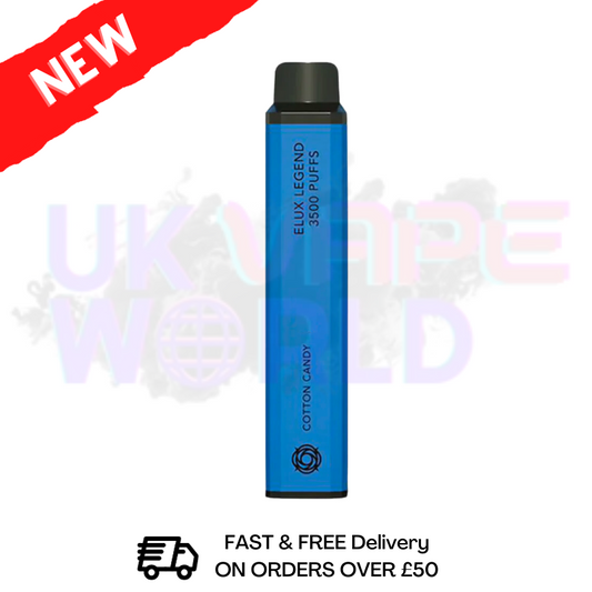 Elux Legend 3500 Puff Cotton Candy Bar