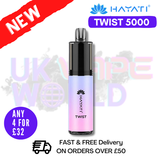 Cotton Candy Hayati Twist 5000 Puff 5K Disposable Kit