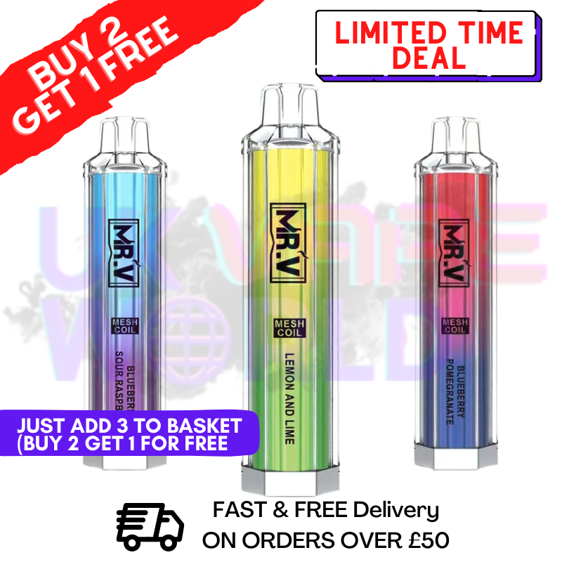 Crystal 4500 Puff Ultra By Mr V - BUY 2 GET 1 FREE