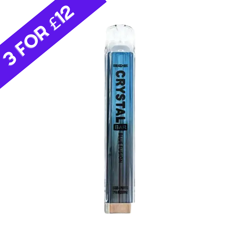 Blue Fusion By Crystal Bar 600 Puffs Disposable