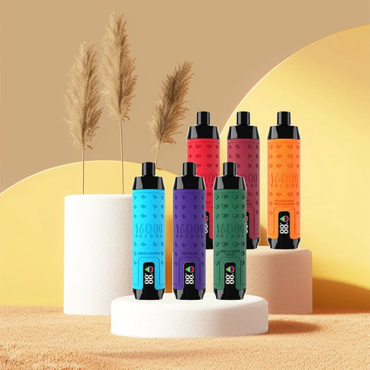 25000 Puffs Disposable Vape - ELF BOX Pulse X, LED Display, Dual Mesh