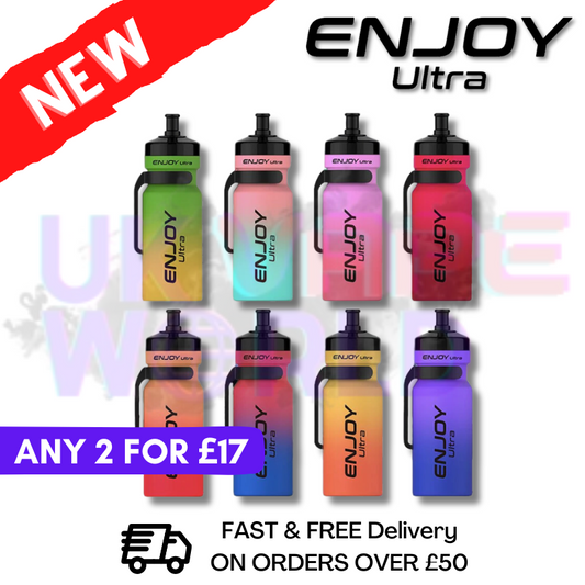 Enjoy Ultra 9000 Puff | 9K Bulk Buy All Flavours | ONLY £8.50