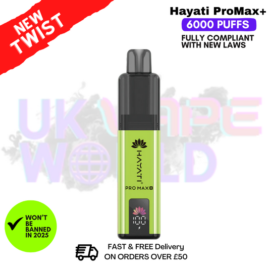 Fresh Mint Hayati Pro Max Plus 6000Puff Kit