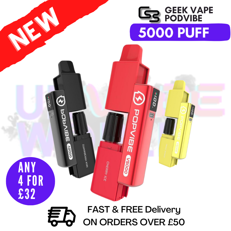 GeekVape 5000 Podvibe Geek Bar V5000puff 5K Vape Kit