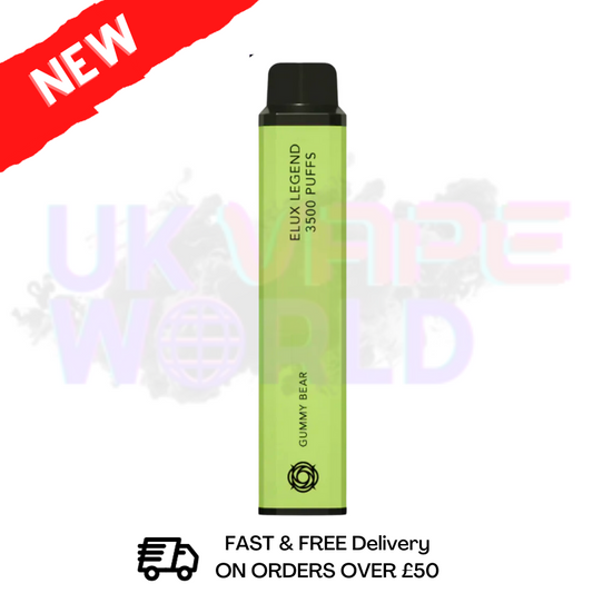 Elux Legend 3500 Puff Gummy Bear Bar