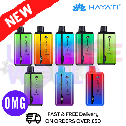 Hayati Pro Ultra 15000 Puff 15K Bar Twist Disposable ZERO (0MG) - £9.99