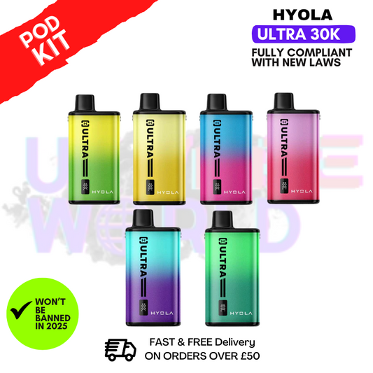 Hyola Ultra 30000 Puff 30K Bar Twist Pod Kit